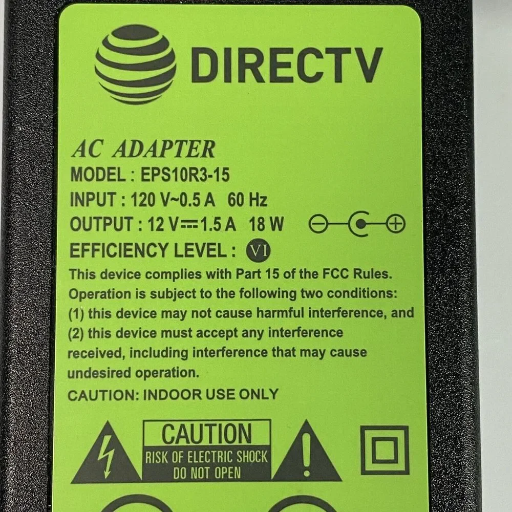 Genuine DirecTV AC Adapter Power Supply 12V‎ 1.3A for Receivers Model EPS10R3-16 - Picture 4 of 4